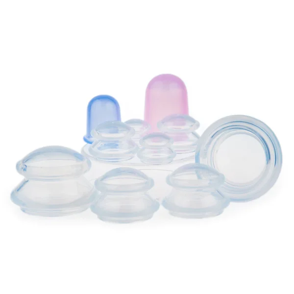 Clear Silicone Cupping Sets 10cups lierre